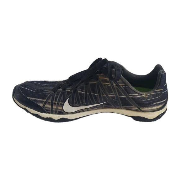 NIKE Zoom Rival Track Shoe Size 5.5 Men Black White Run Track Field Metal Spikes - Picture 8 of 9